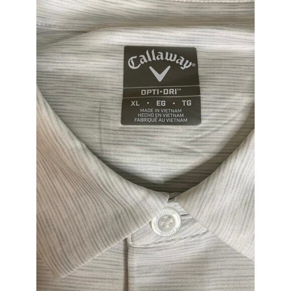 Callaway Men’s Golf Polo shirt White Sz Xl - Picture 2 of 6